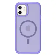 IPhone 12/Iphone 12 Pro Case,Compatible With MagSafe,Military-Grade Protective Case,Scratch-Resistant Back Cover-Purple