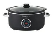 6.5L Digital Slow Cooker w/ Ceramic Pot, 300W, LED, 3 Programs