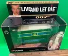 2001 Corgi JAMES BOND 007 Diecast DOUBLE DECKER BUS "Live and Let Die" MIP