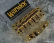 Warwick GOLD 5 String Bass Bridge Tailpiece Thumb Corvette Streamer Katana Buble
