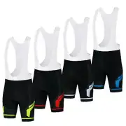 Bib Shorts Men's 5D Padded Bike Cycling Bib Knicks Tights Compression S-5XL