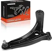 Front Right Lower Control Arm, with Ball Joint & Bushing, Compatible with Mitsubishi Outlander 2007-2020, Outlander Sport 2011-2022, Lancer 2008-2017, Eclipse Cross 2018-2020, RVR 2011-2022