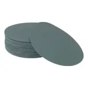 Sandpaper Round 180x180mm 2000 Grit 50 Pcs Black Hook & Loop Sanding Sheets