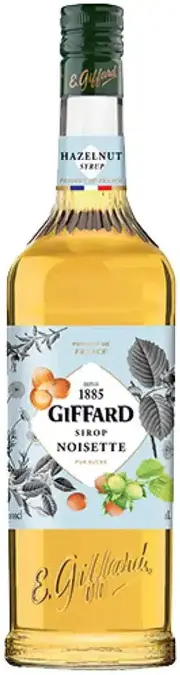 Giffard Hazelnut Syrup 1L