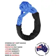 Soft Shackle 55cm Recovery Gear Dyneema Winch Rope 17,950kg Heavy Duty