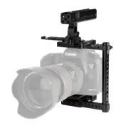 NICEYRIG Camera Cage with Nato Handle Kit for Canon 5D3 5D4 6D 7D Nikon D800