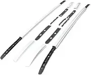Roof Rack Compatible for Mitsubishi Outlander 2013-2021 Rails Bar Luggage Carrier Bars Top Cross Bar Rack Rail Boxes Aluminum Car Baggage(Silver)