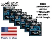 ** 6-PACK ERNIE BALL COBALT EXTRA SLINKY 2725 ELECTRIC GUITAR STRINGS 8-38**