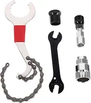 TOYANDONA 1 Set Crank Arm Remover Tool Professional Bicycle Repair Device for Mountain and Road Bikes Compatible with Teeth Bottom Bracket Durable and Easy to Use Crankset Extractor