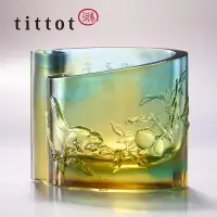 在飛比找蝦皮商城優惠-【tittot 琉園丨妙筆生花】《故宮聯名款》 琉璃 藝術品