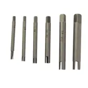 Premium Screw Tap Extractor Kit Perfect for Extracting Broken Screws (6pcs)