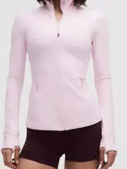 LULULEMON Define Jacket Nulu Pink Organza 0 2 4 6 8 10 12 14 NWT