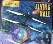 Slepwel UFO Flying Ball Magic led Light with Remote