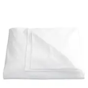 Matouk Positano Hemstitch Wrinkle Free Duvet Cover, Full/Queen