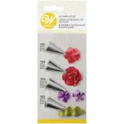 NEW Wilton Flower Tip Set By Spotlight