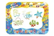 UpnPlay Kids 24 Pieces Water Doodle Mat with Drawing Board Magic Pen & Bonus