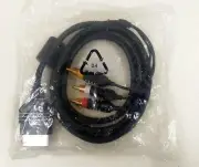Official Microsoft Brand OEM Composite AV Cable for the Original Xbox NEW SEALED