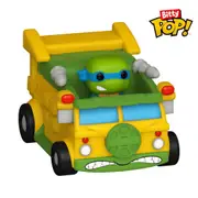 TMNT - Leonardo with TMNT Van Bitty Pop! Ride