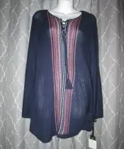 Woman's Skye's the Limit Size 1X Tunic Sweater MSRP$ 58 NWT