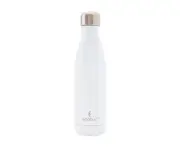 Ecobud Insulated Stainless Steel Water Bottle (White)