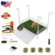 Matt Finish Acrylic Basking Platform for Turtles, Perfect for 65+ Gallon Tanks