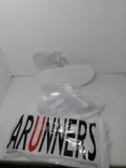 New A Runners Rain Boot Shoe Cover Adult Clear Large