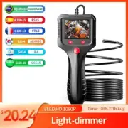 Handheld Endoscope Camera with 2.4 Inch IPS HD Screen Borescope Portable