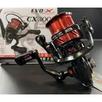 三郎釣具//EVO海力士 CX3000 單把 雙把 軟絲 微鐵 全不鏽鋼培林 極限綿密微出線系統