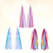 3 Pcs Kids Scooter Streamers Grips Colorful Streamers Grips Sparkle Ribbon