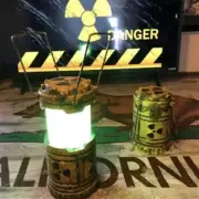 Nuclear Waste Container Cool Novelty Lantern