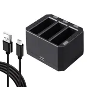 Led Indicator Usb Triple Batteries for Dji Action - Compact