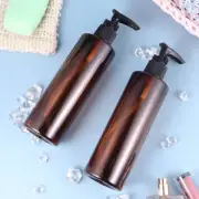 6 Pcs Plastic Bottle Travel Refillable Lotion Dispenser Empty Shampoo Container