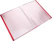 DIYEAH Clear Presentation Book Portfolio Folder with Lightweight Document Organizer for Artwork and Music Sheets Material Spacious Storage