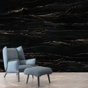 [Namly Design] Wall Paper - Black Marble Texture