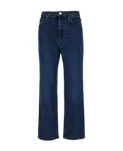 Totême Belt-Looped Straight-Leg Jeans 26,29 Blue