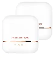 ［KAHI］ Airy Fit Sun Stick (SPF 50+ PA++++) 14g Double Set