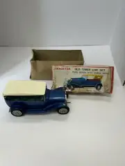 VINTAGE JAPANESE CRAGSTAN OLD TIMER FORD TOURING SEDAN W/CRANK NOISE & BOX