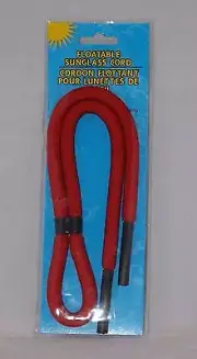 Greenbrier International 20.5" Floatable Sunglass Cord - New - Red
