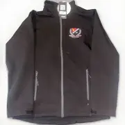 Lyndale Bonded Jacket - Contrast Black_ Charcoal : Size 18 Medium
