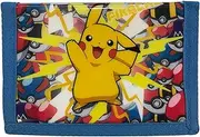 [Pikachu] Pokemon - Lightning Strike!- Coin & Card Tri-Fold Wallet, Casual
