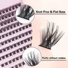 Mixed Individual Lashes D Curl Clusters Lashes New DIY Lashes Extension