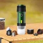 60ML Portable Coffee Machine Wireless Heating Expresso Coffee Maker (Green)