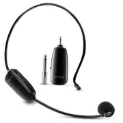 Wireless Microphone Headset, UHF Wireless Headset Mic System, 160ft