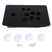 DIY Arcade Joystick Replacement Acrylic Panel Case Handle Arcade Game Kit9901