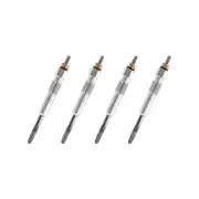 4x Bosch Glow Plugs for Toyota Caldina Carina Liteace Masterace Sprinter Townace