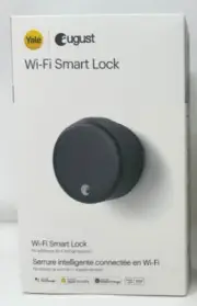 NEW! Yale | August Wi-Fi Smart Lock | Matte Black | FREE SHIP