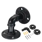 8?&mdash;8cm Retro Iron Flange Support Bracket Industrial Pipe Shelf Bracket