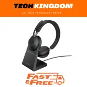 Jabra Evolve2 65 MS Wireless Headset – USB-C, Stereo, Charging Stand