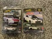 2-Hot Wheels 2018 Bentley Continental GT3 Fast & Furious Premium Free Ship/case.