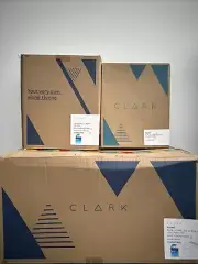 CLARK Round Back To Wall Toilet Suite Wels 4